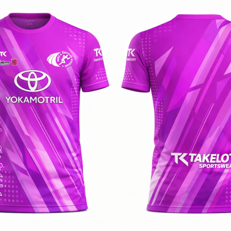 Camiseta Atletismo Divertido Morada SUB 8