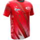 Camiseta Atletismo Divertido Rojo SUB14