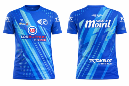 Camiseta Calentamiento Azul