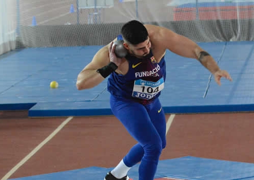 Lorenzo Hernández Barrionuevo, Campeón de España sud23 de lanzamiento de peso.