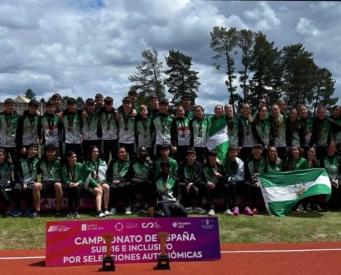 El DELSUR - Cooperativa La Palma brilla con la Selección Andaluza en el Campeonato de España Sub 16