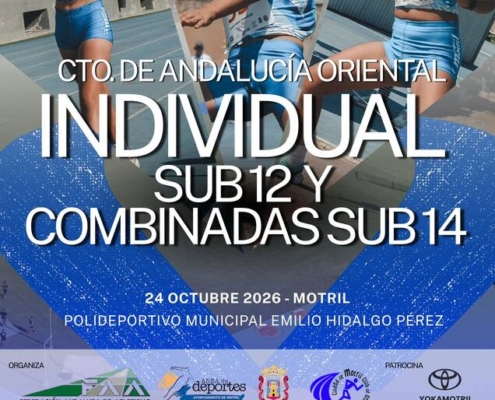 Motril acogerá el Campeonato de Andalucía Oriental Sub-12 y Sub-14 de Atletismo